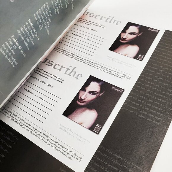 While You Were Sleeping Magazine WYWS 2004 Dita Von Teese Baseman Lydia Lunch - Picture 6 of 9